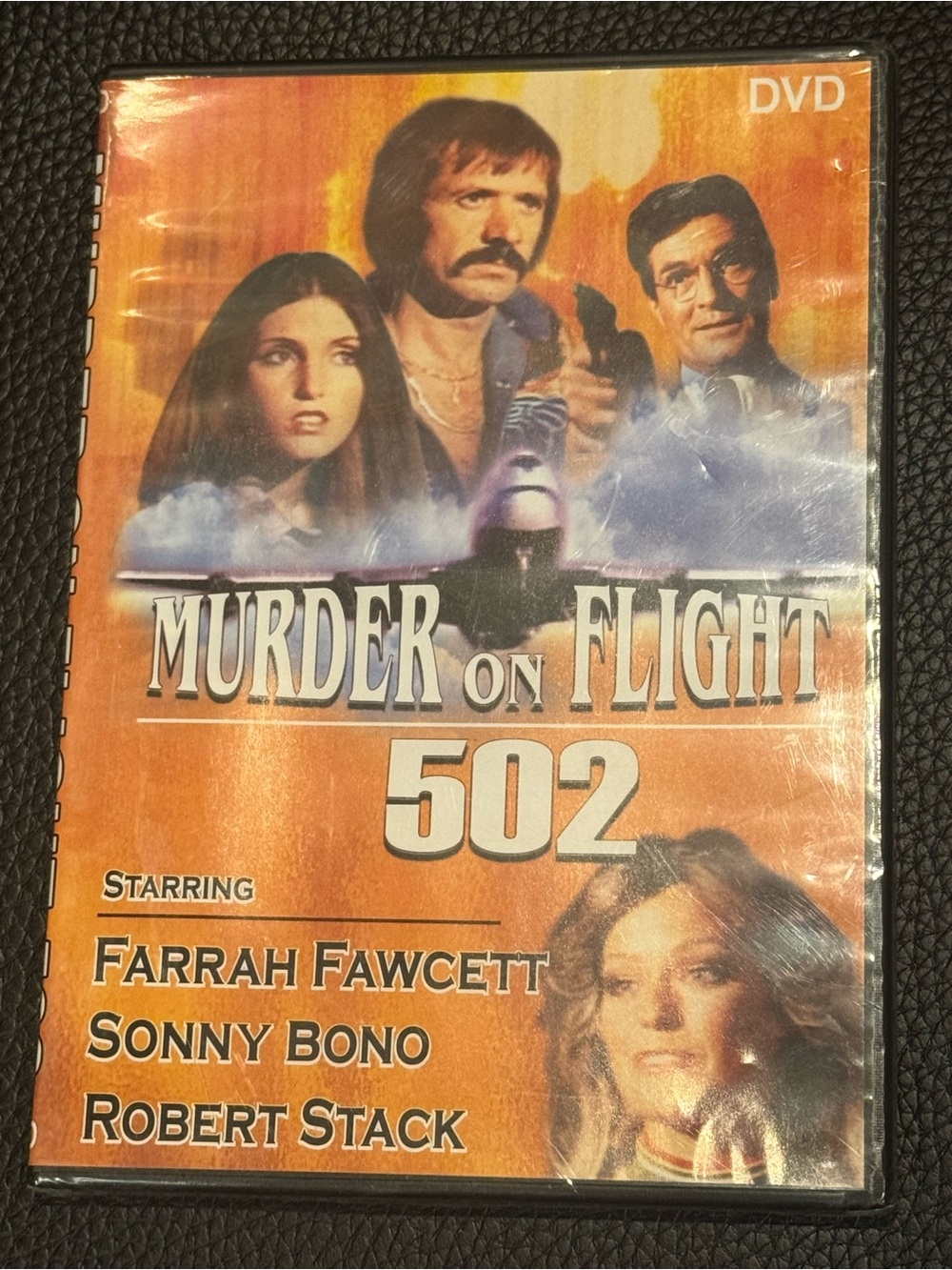 Murder on Flight 502 DVD - Farrah Fawcett Sony Bono Robert Stack